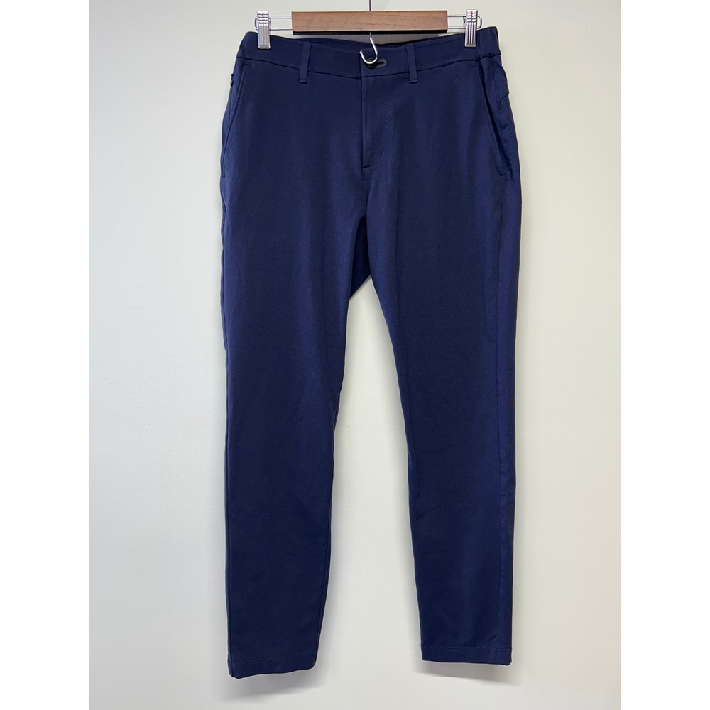 Public Rec Performance Pants 30x30 Navy Blue Stretch Golf Travel Commuter
